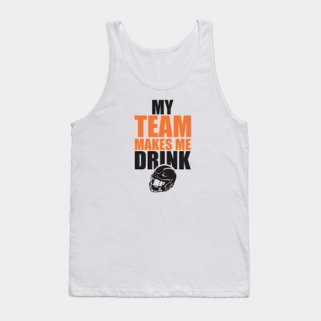 NFL Chicago Bears Drink Tank Top by SillyShirts